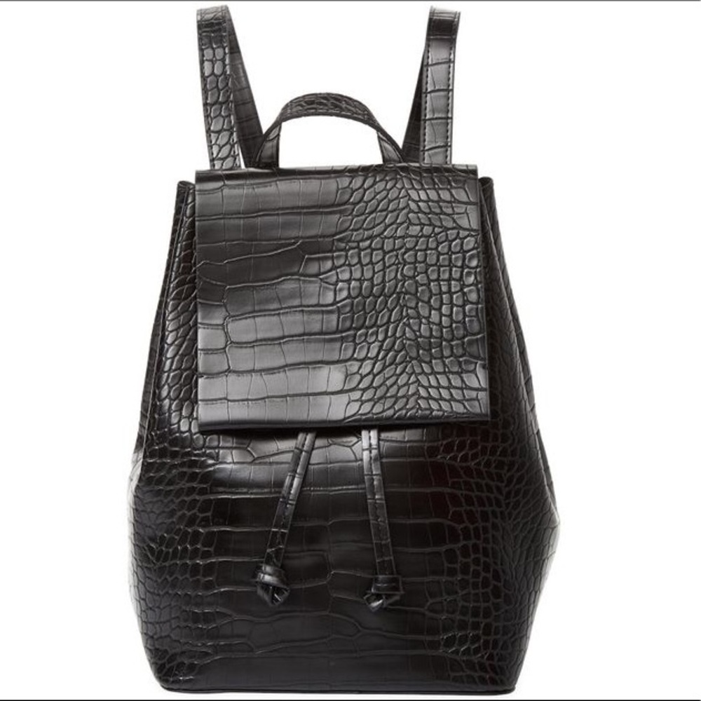 French Connection - Used Black Alana Croc